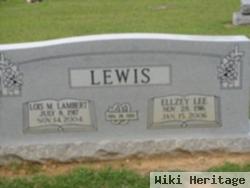 Ellzey Lee Lewis