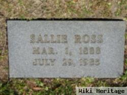 Sallie Effie Traweek Ross