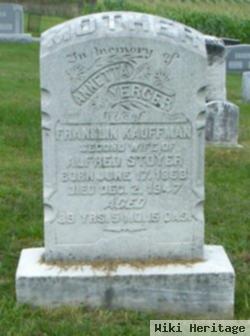 Rebecca "annetta" Yerger Stoyer