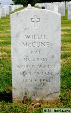 Willie Mccune