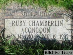 Ruby Mae "judy Ruby" Rice Congdon