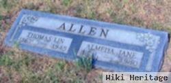 Almeda Jane Hutchinson Allen