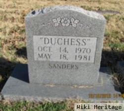 Duchess Sanders