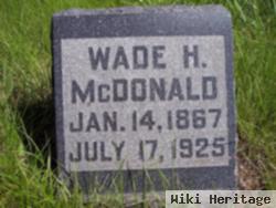 Wade Hampton "hamp" Mcdonald