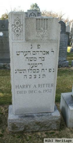 Harry A Ritter