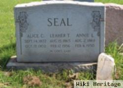 Leaher Thomas "l.t. And Leo" Seal