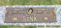 John T Sink