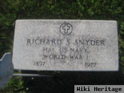 Richard S Snyder