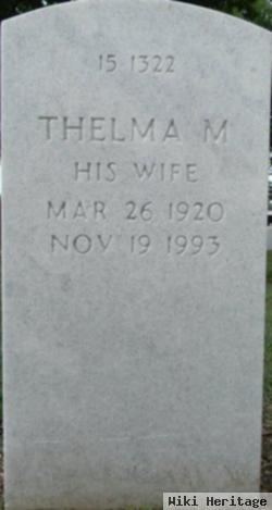 Thelma M Gilbert