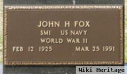 John Harold "foxy" Fox