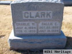 Charlie W Clark