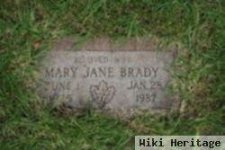 Mary Jane Brady