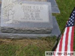 Joseph E. "j. E." Stephenson