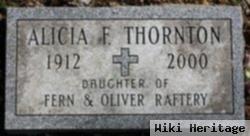 Alicia F Raftery Thornton