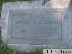 Esther L Coleman