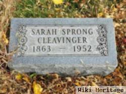 Sarah Cole Sprong Cleavinger