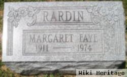 Margaret Faye Rardin