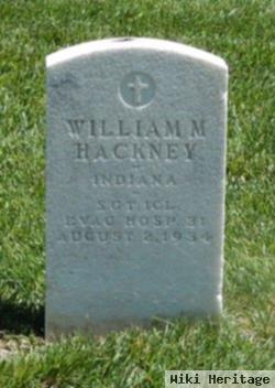 Sgt William M Hackney