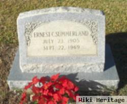 Ernest C. Summerland