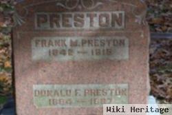 Frank M. Preston