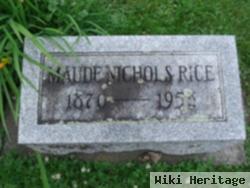 Maude Nichols Rice