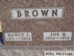 Joe H Brown