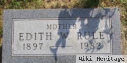 Mina Edith Wirey Rule