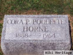 Cora P. Poquette Horne