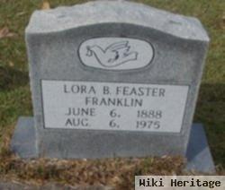 Lora B Feaster Franklin