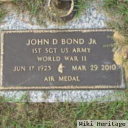 1Sgt John D. Bond