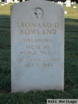 Leonard D Rowland