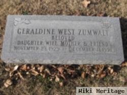 Geraldine West Zumwalt