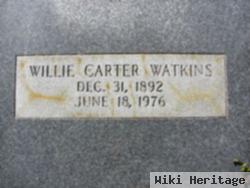 Willie Carter Watkins