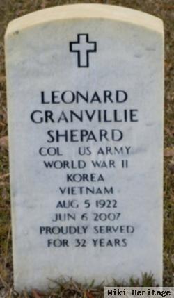 Leonard Granvillie Shepard