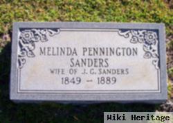 Melinda Pennington Sanders