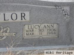 Lucy Ann Lou Taylor