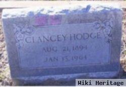 John Clarence "clancey" Hodge