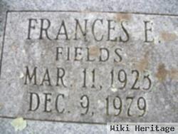 Frances E Fields Bower