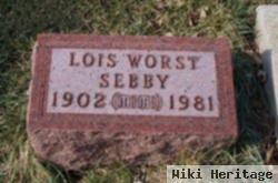 Lois "mimi" Worst Sebby