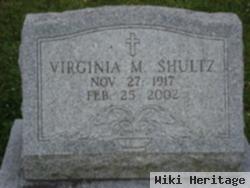 Virginia M Shultz