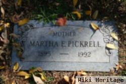 Martha E Pickrell