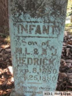 Infant Son Hedrick