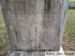 John Preston Deford