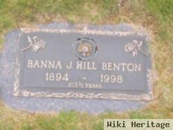 Banna J Hill Benton