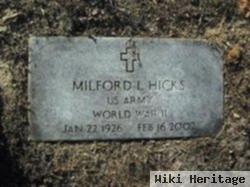 Milford Leon Hicks