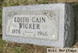 Edith Cain Wicker