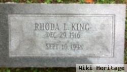 Rhoda L. King