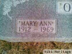 Mary Ann Olds
