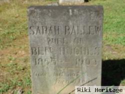 Sarah Ballew Hughes