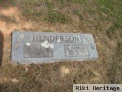 Lester Samuel "harvey" Henderson